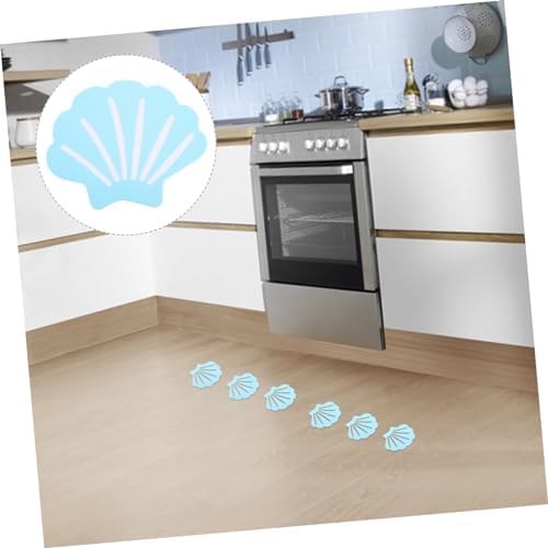 Cabilock Non-Slip Stickers for Bathtub 12pcs Shell Shaped Decals