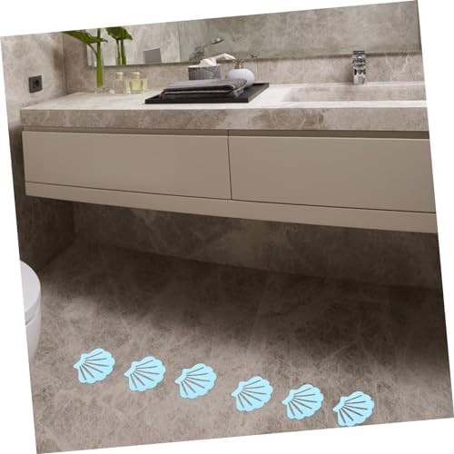 Happyyami 12Pcs Shell Shape Non Skid Bathtub Decals