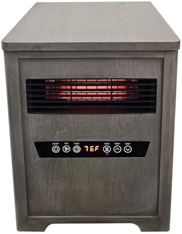 Country Living 1500W Infrared Space Heater with Timer and Remote Control