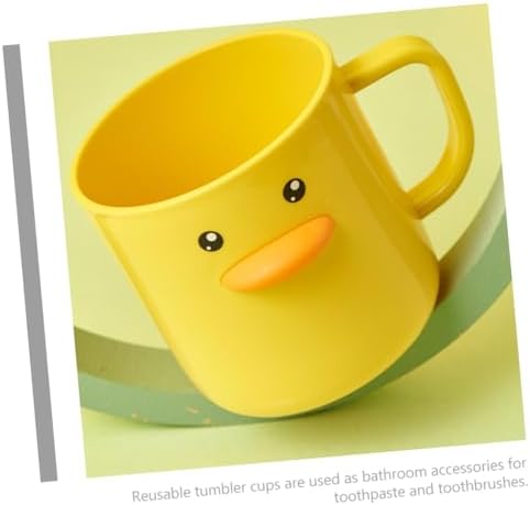 Mobestech 2pcs Cute Toothbrush Cups for Boys Girls