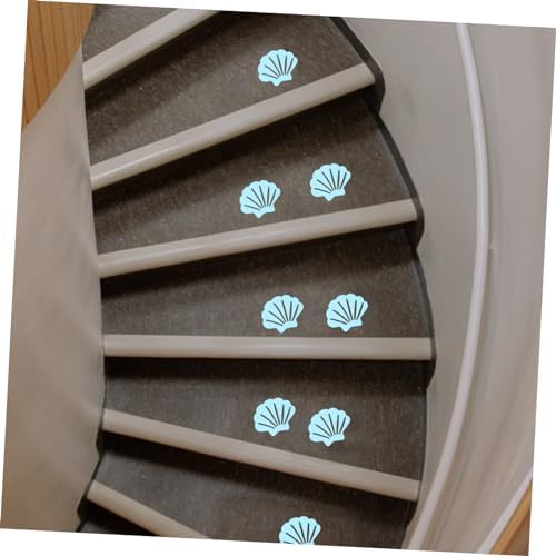 LIFKOME Anti-Slip Bath Tub Stickers 30pcs Shell Shape Decals