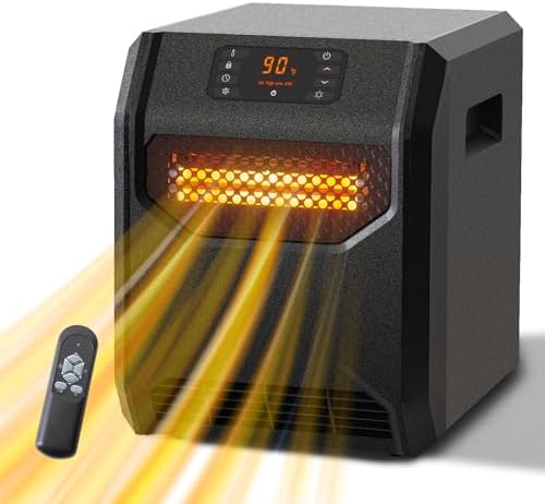 WEWARM 1500W Infrared Heater with UVC Air Purification
