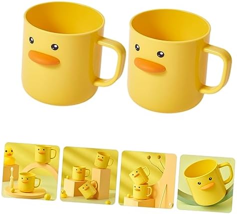 MAGICLULU 2pcs Cute Cartoon Toothbrush Cups for Boys and Girls