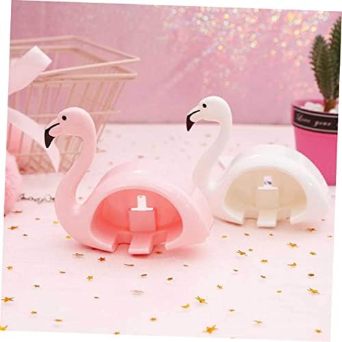 Cute Pink Flamingo Toothbrush Holder Suction Cup Wall Mount