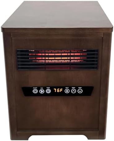 Country Living Infrared Space Heater with LED Touchscreen and Remote Control
