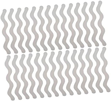 RORPOIR 36pcs S-Shape Anti-Slip Bathtub Stickers