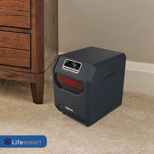 Lifesmart 4-Element Quartz Infrared Heater 2 Pack