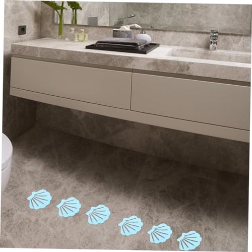DECHOUS 12Pcs Shell Shape Non-Slip Bathtub Decals