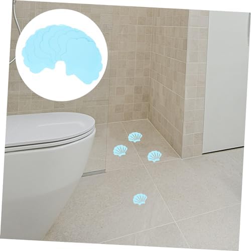 Luxshiny 30pcs Shell Shaped Non-Slip Bath Stickers 1