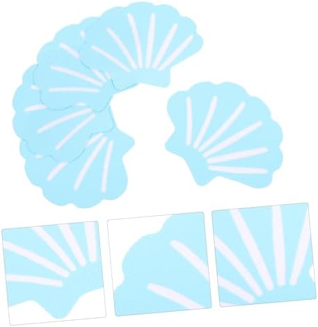 HOOTNEE 12pcs Shell Shaped Non-Slip Bath Decals