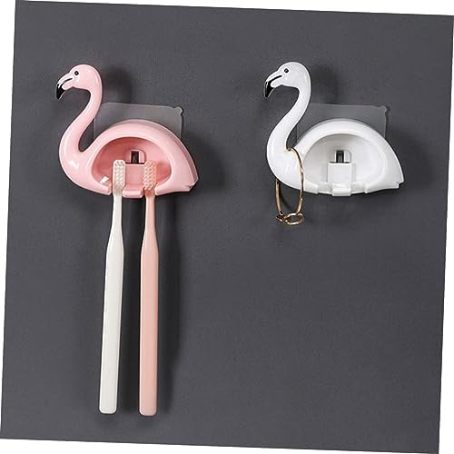 2Pcs Wall Mounted Electric Toothbrush Holder