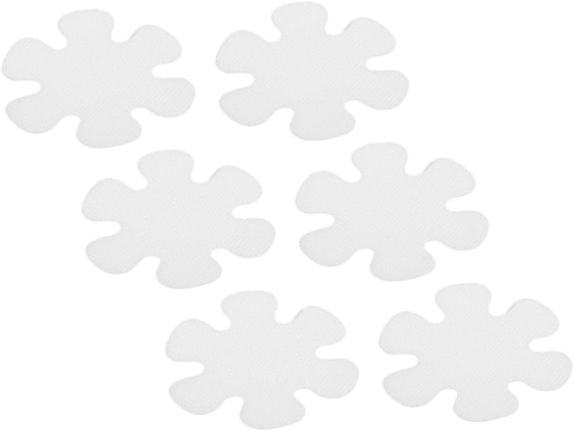 WOONEKY Shower Slip Stickers 6 Pack Non-Slip Decals