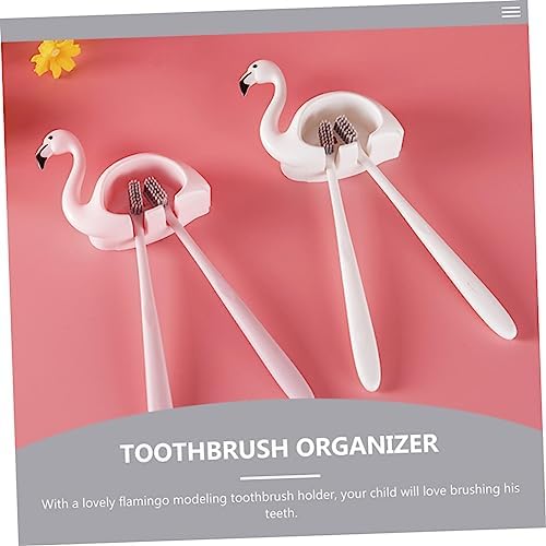 LIFKICH Wall Mounted Toothbrush Holder Organizer