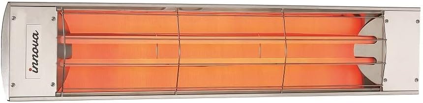 4000 Watt Electric Infrared Heater with Stainless Steel Finish
