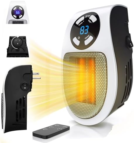 LYNBKLS 450W Smart Space Heater with LED Display