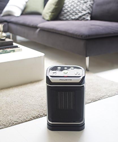 Rowenta Silent Comfort Ceramic Heater 215 Sq Ft Black
