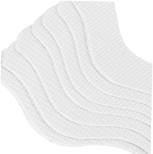 CAXUSD Anti-Slip Shower Stickers 12pcs Wavy Bath Treads
