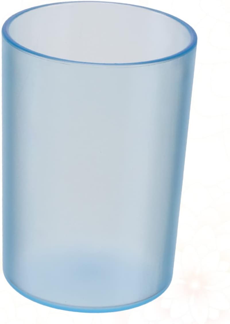 Ciieeo Transparent Toothbrush Cup Holder Elegant Design for Bathroom Use