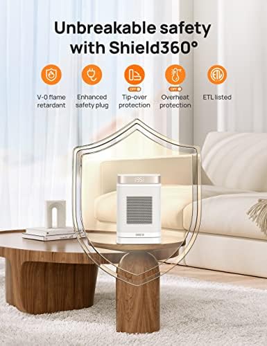 Dreo Atom One Space Heater with Remote and Humidifier