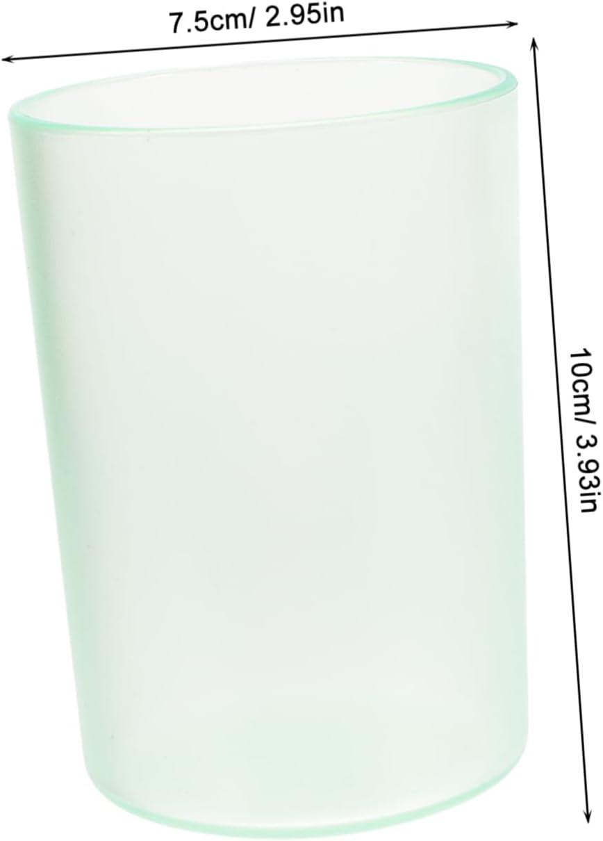 VICASKY Transparent Toothbrush Cup Holder