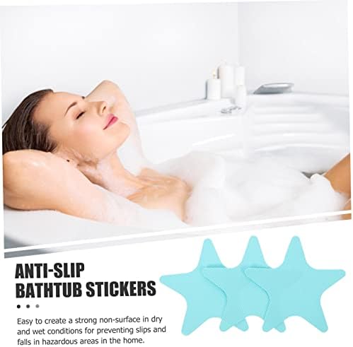 Yardenfun 20Pcs Non Slip Bathroom Stickers with Star Design