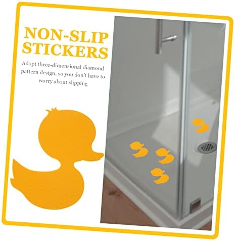 FOYTOKI 12Pcs Non-Slip Bathtub Stickers with Cute Duck Designs