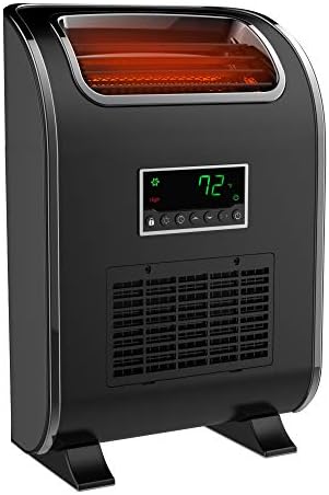 LifeSmart 3-Element Slim Line Heater Unit in Black Chrome 1