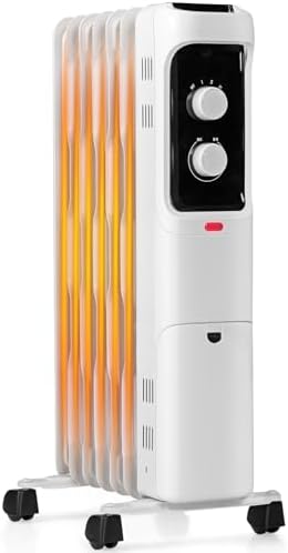 ORALNER Oil Filled Radiator Heater with 3 Modes and Safety Features