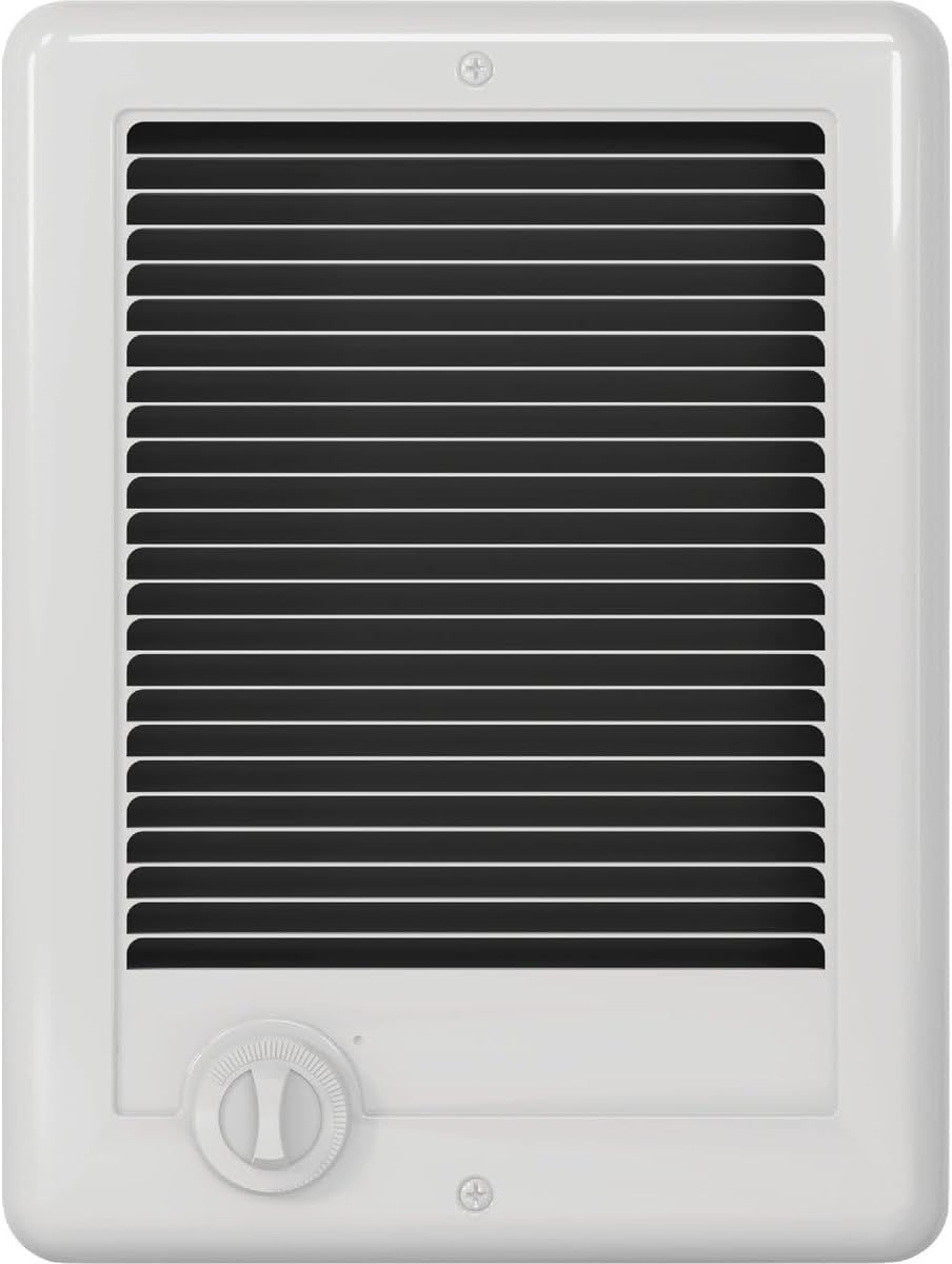 Cadet Com-Pak Wall Heater with Thermostat 3412 BTU 120V White