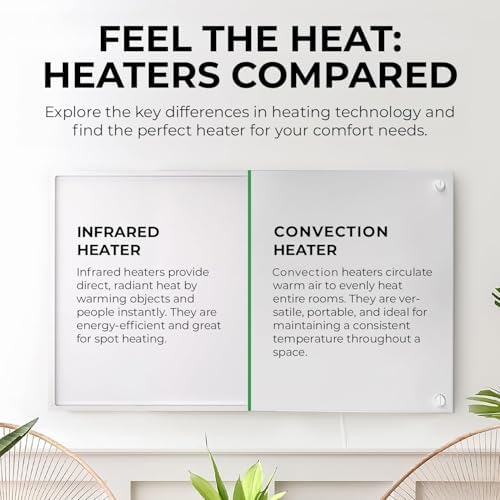 EconoHome Wall Mount Space Heater Panel with Heat Guard