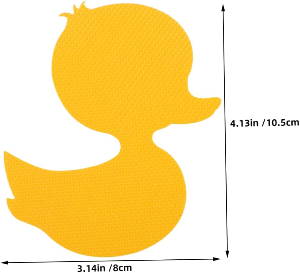 20pcs Adhesive Duck Stickers for Anti-Slip Bath Decor