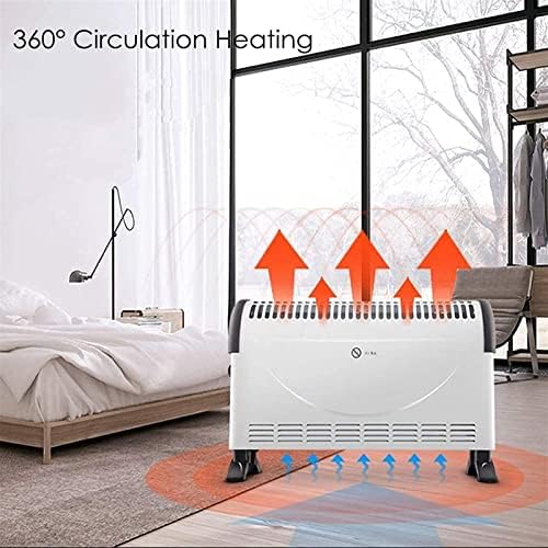 EXCEI Electric Heater Home Waterproof Wall Mounted Silent Muted Mute