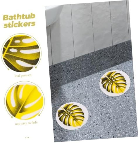Bebemoko Leaf Bathroom Stickers Set - Anti-Slip Decals