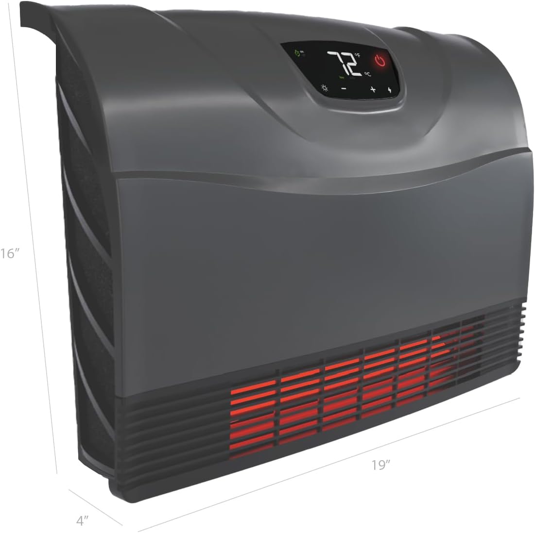 Heat Storm 1500 Watt Infrared Wall Heater with Wi-Fi