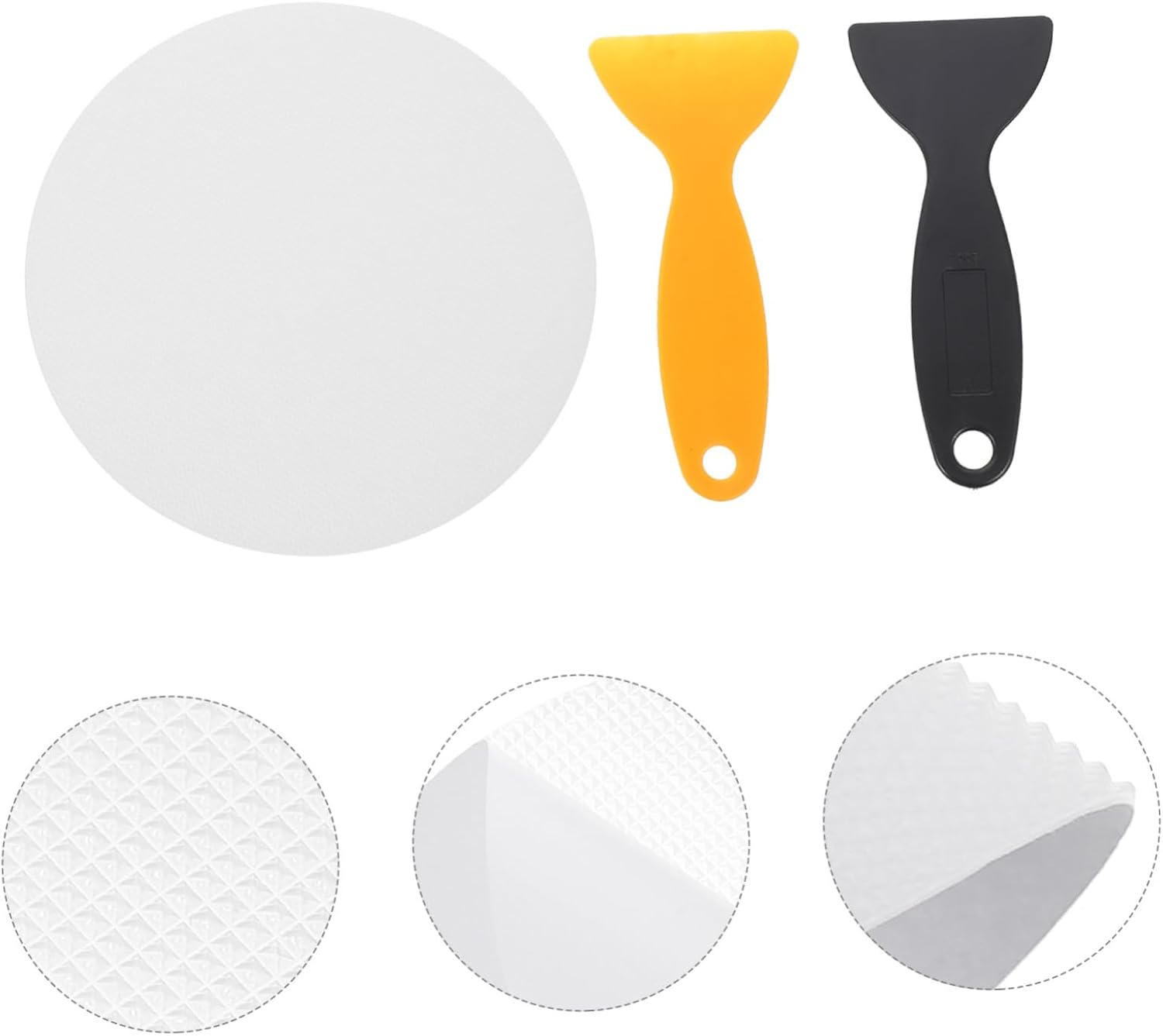 12 Pack Non-Slip Bathtub Stickers Yellow Black