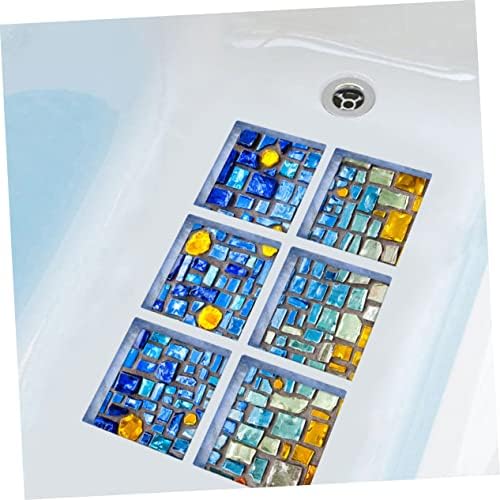 STOBAZA PVC Bathtub Wall Sticker Set 6pcs