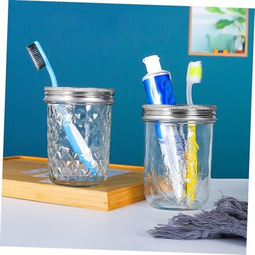 5Pcs Wide Mouth Jar Lid for Toothbrushes and Toothpaste