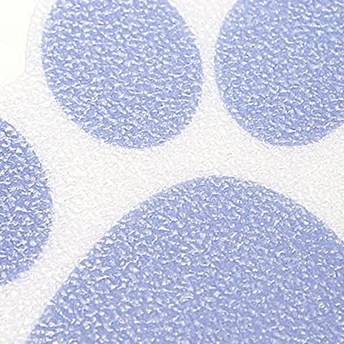 Non Slip Paw Print Bath Stickers 10PCS Purple