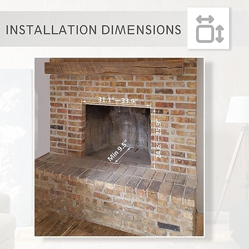 Legend Flame Carl 35 W Electric Fireplace Insert