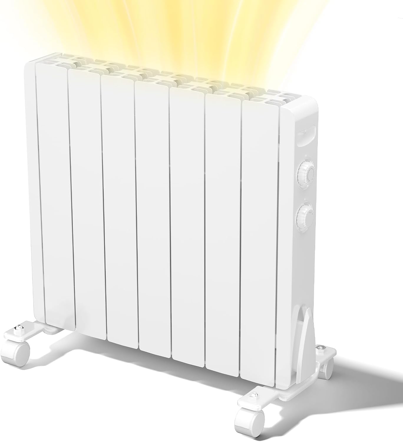 Eueiriup 1500W Electric Wall Heater - Portable Energy Efficient IPX4 Waterproof