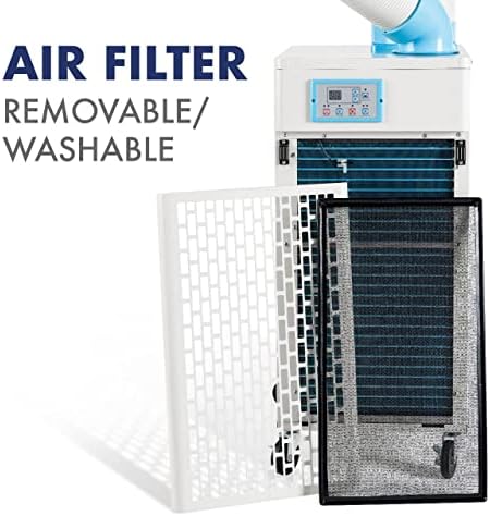 Uninex N410HC Spot Cooler Heater - 7680 BTU Cooling 5120 BTU Heating