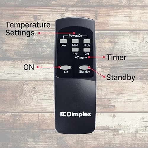 Dimplex Infrared Patio Heater 1500W Weatherproof Black