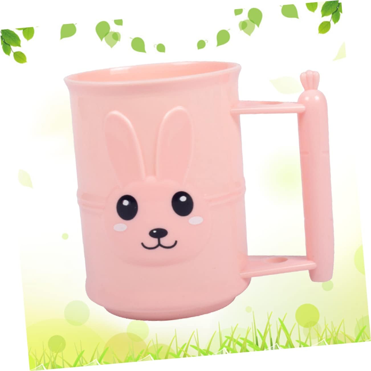 Veemoon Rabbit Toothbrush Cup Holder Tumbler for Kids