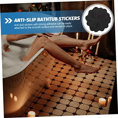 WOONEKY Non Slip Bath Mats with Strong Adhesive
