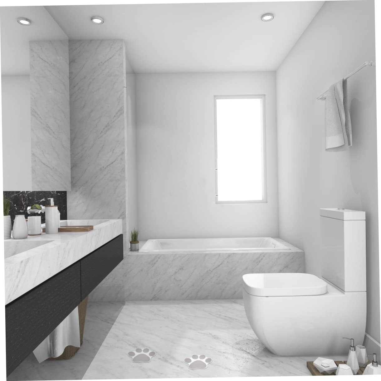 Ciieeo Non-Slip Bathtub Stickers for Safe Bathing