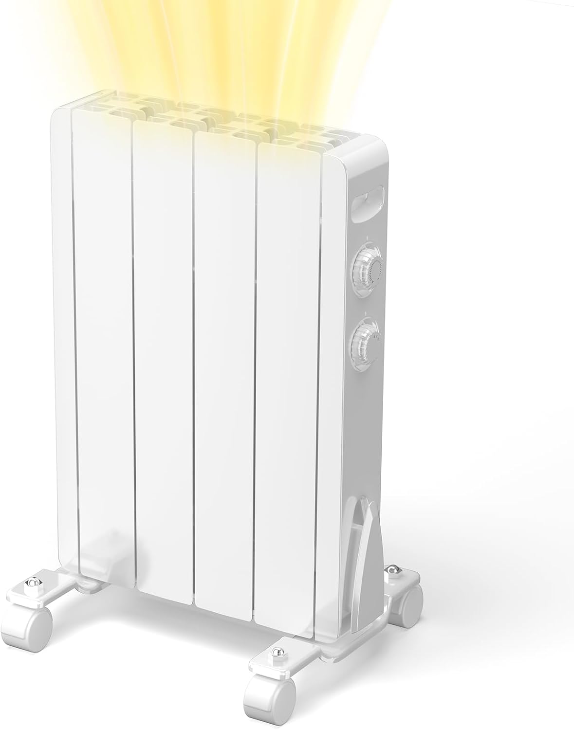 Eueiriup 800W Electric Wall Heater Portable Convection