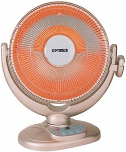 Optimus 14 Oscillating Dish Heater with Remote Control