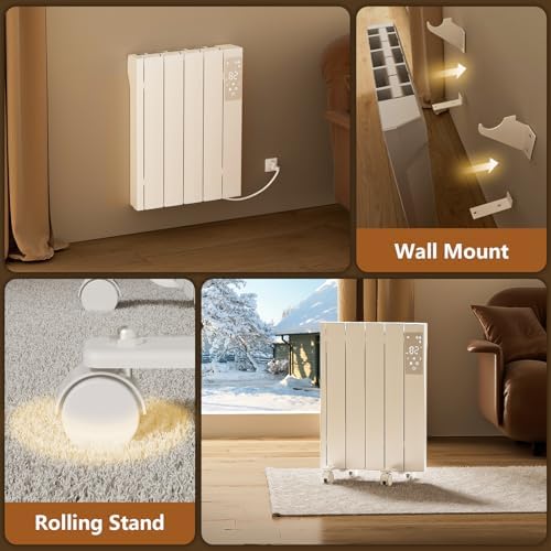 Lueptexx 800W Wall Panel Convection Heater