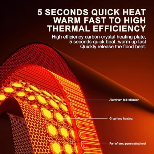 Quiet Electric Foot Warmer for Office and Home