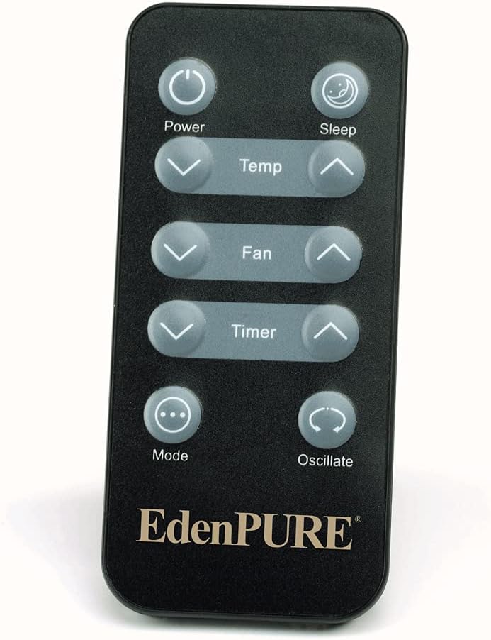 EdenPURE 360 Infrared Heater Cooler Quiet Bladeless Remote Control